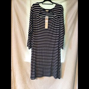 Nautical stripe dress
